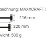 молоток MAXXCRAFT слесарный 500 гр. - молоток MAXXCRAFT слесарный 500 гр.